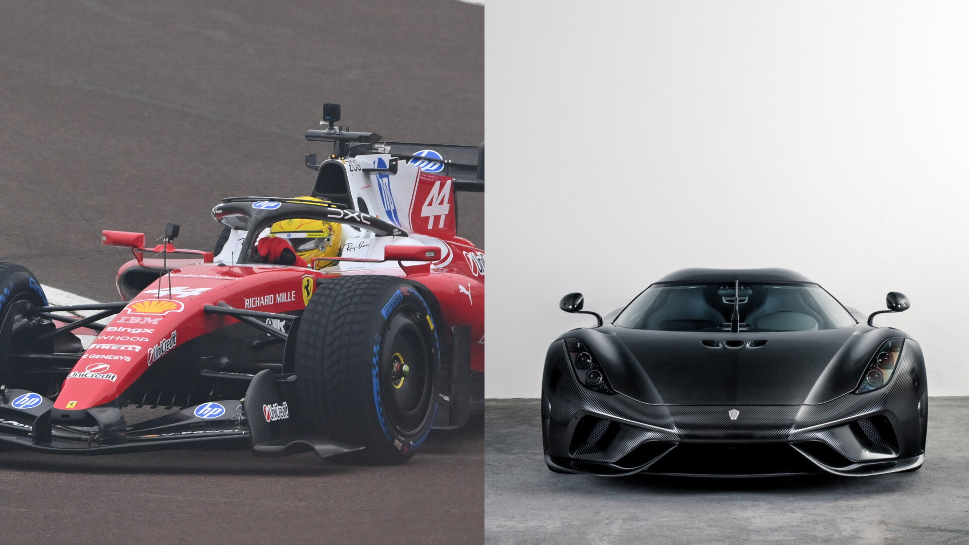 Perbedaan mobil F1 dan mobil biasa.