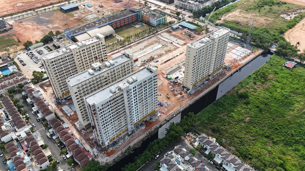 Apartemen The Monde City di kawasan Pasir Putih, Bengkong, Kota Batam. F. Istimewa