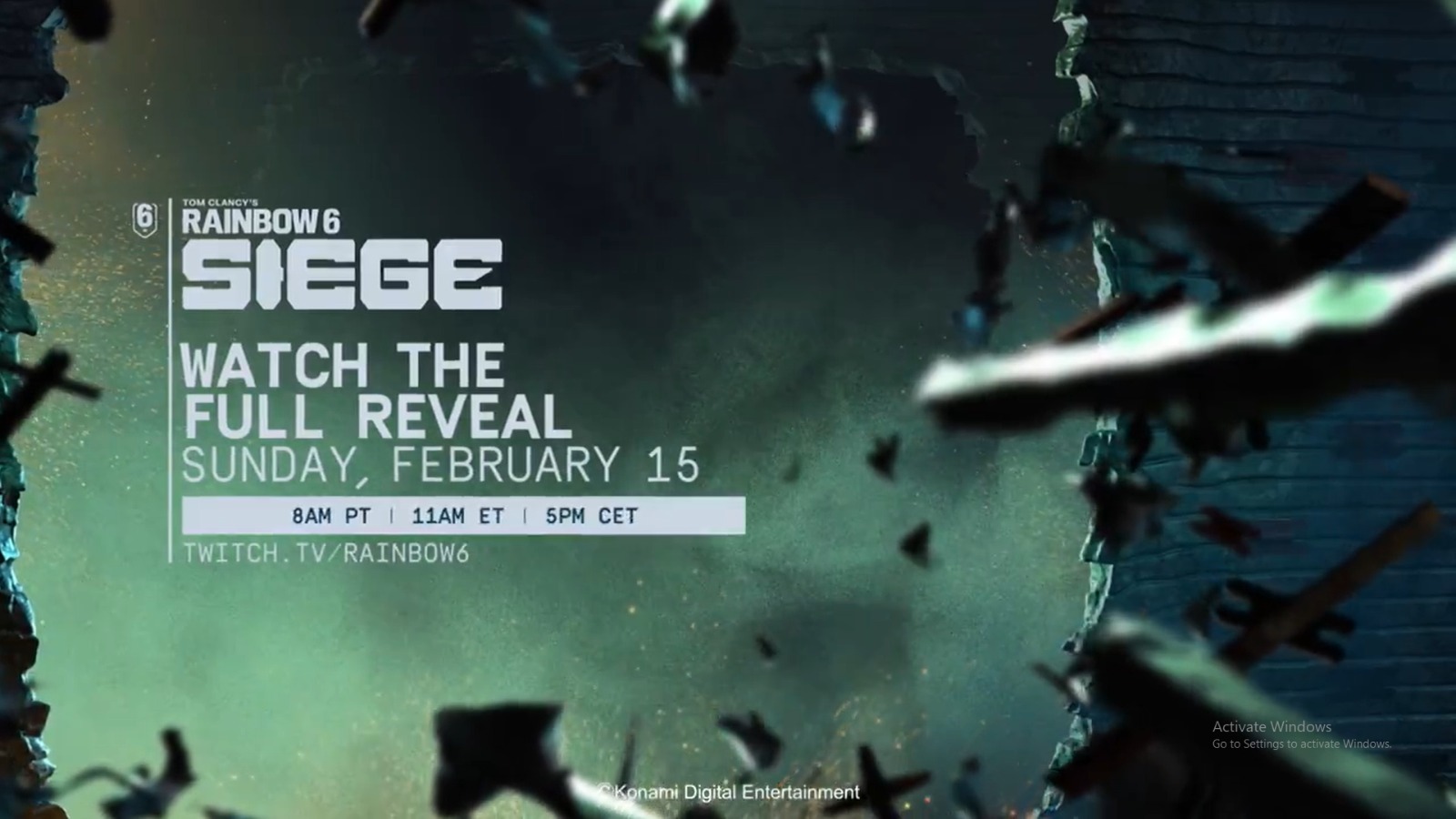 Rainbow Six Siege merilis teaser baru.