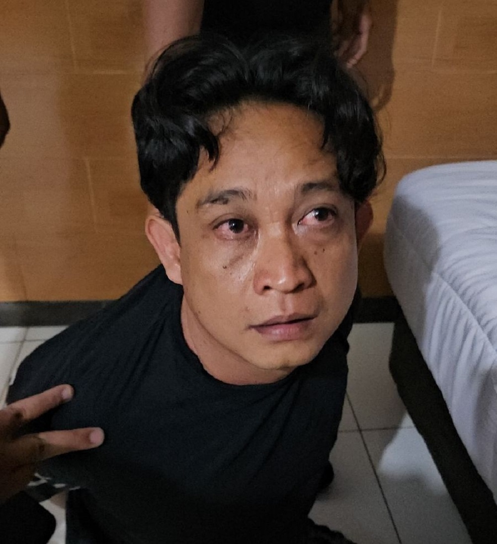 Tomi Arianto, salah satu tersangka hipnotis lintas provinsi yang ditangkap jajaran Polsek Lubukbaja. F. Polsek Lubukbaja untuk Batam Pos