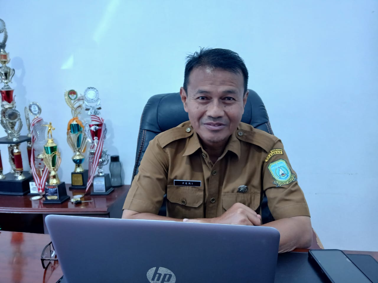 PELAKSANA Tugas (Plt) Kadinkes Anambas, Feri Oktavia. F Ihsan Imaduddin/Batam Pos