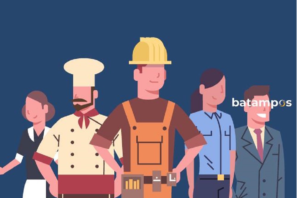 Ilustrasi tenaga kerja asing (TKA).