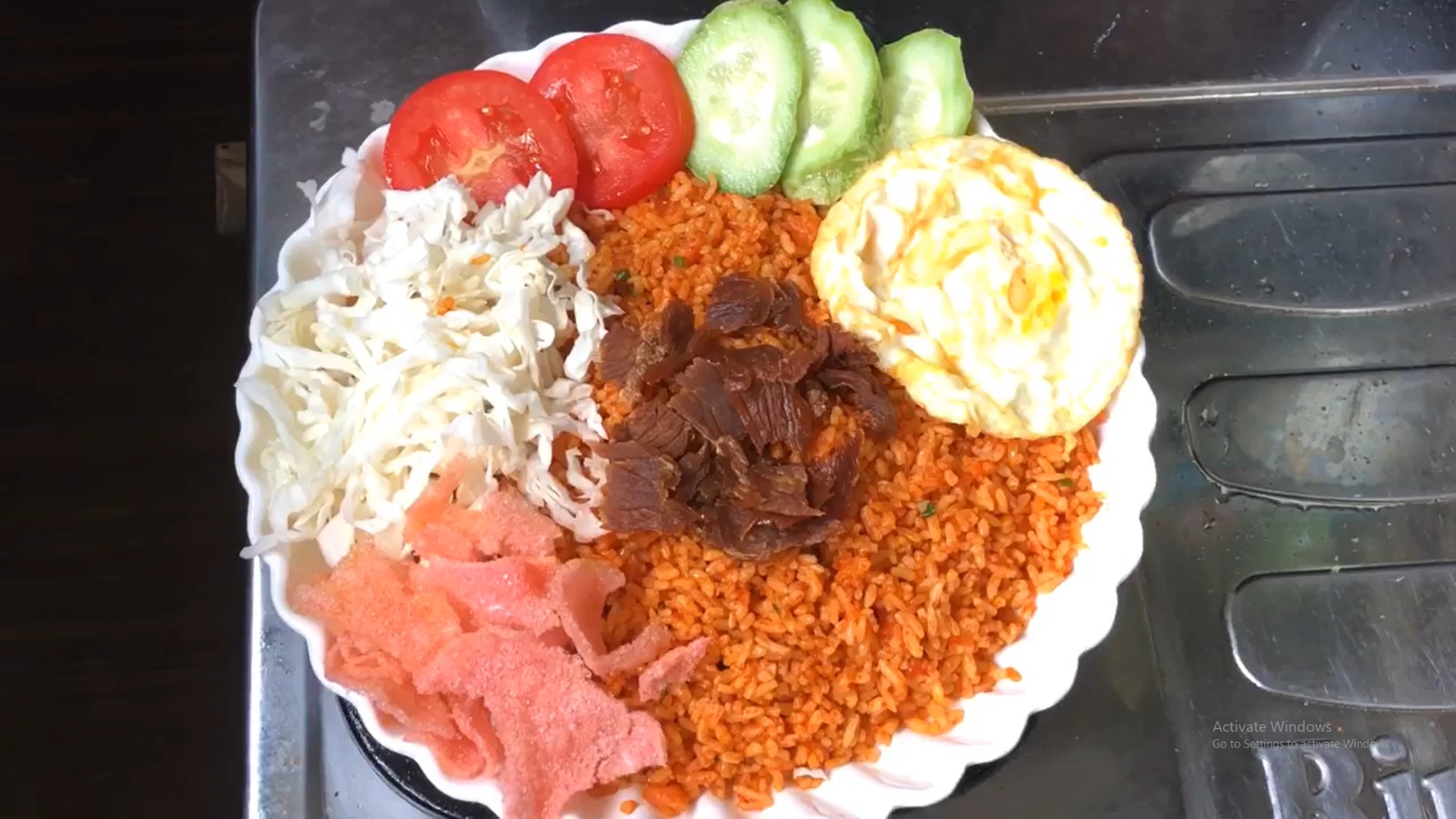 Nasi goreng Padang legendaris di Kota Batam.