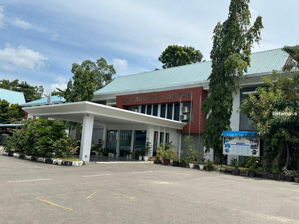 Sekolah SMK Negeri 1 Batam di Batuaji, Batam. F. Yofi Yuhendri/ Batam Pos