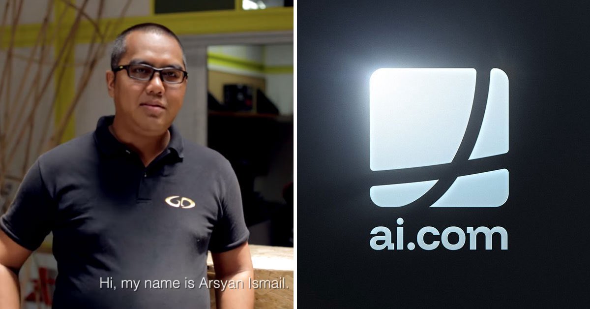 Arsyan Ismail menjual nama domain AI.com senilai Rp1,17 triliun.