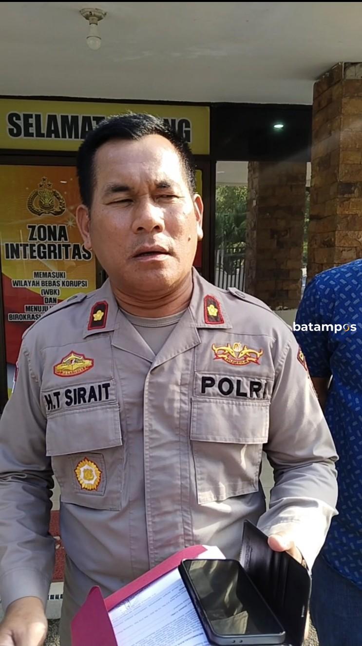 Kapolsek Sekupang Kompol Hippal Tua Sirait. F. Rengga Yuliandra/Batam Pos
