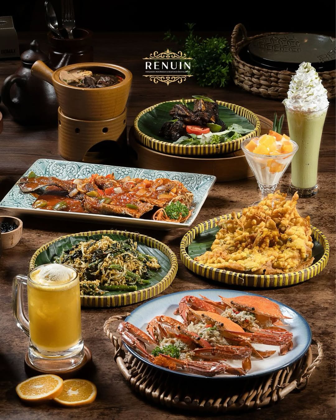 Makanan di Renuin Soul Food Batam.