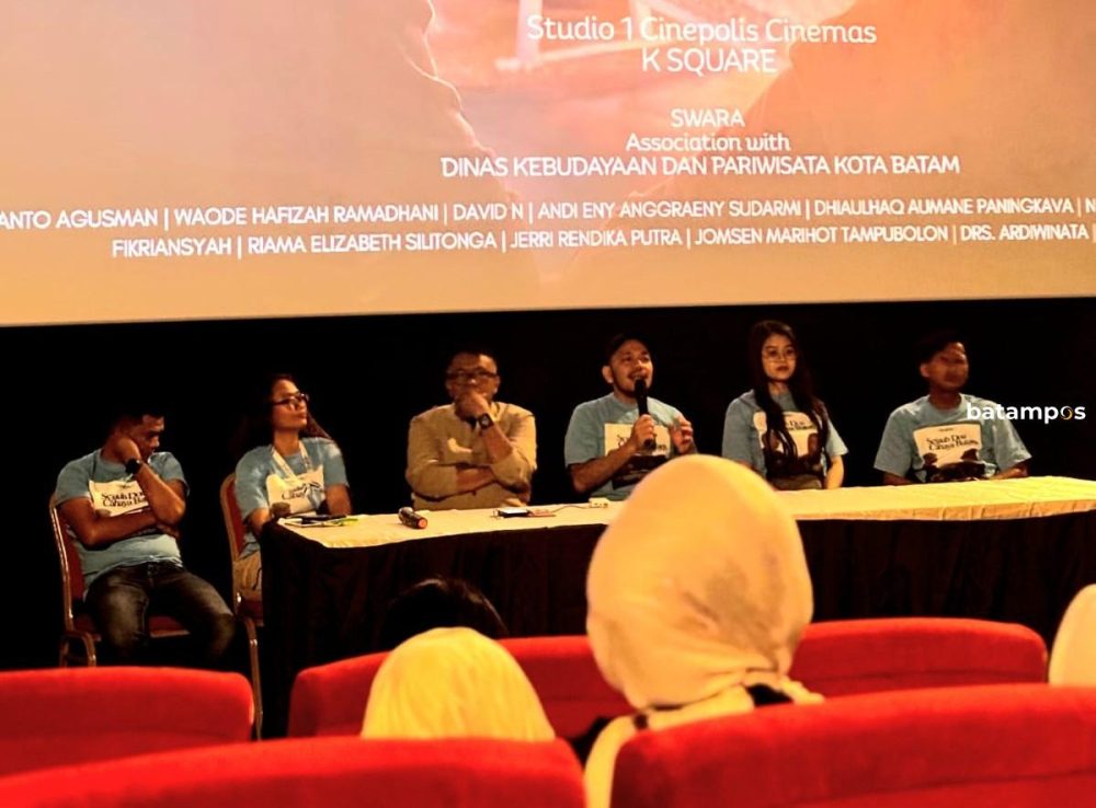 Acara gala premier film Sejauh Doa Cahaya Batam di Bioskop Cinepolis K-Square Batam, Jumat (13/2/2026). F. Disbudpar untuk Batam Pos