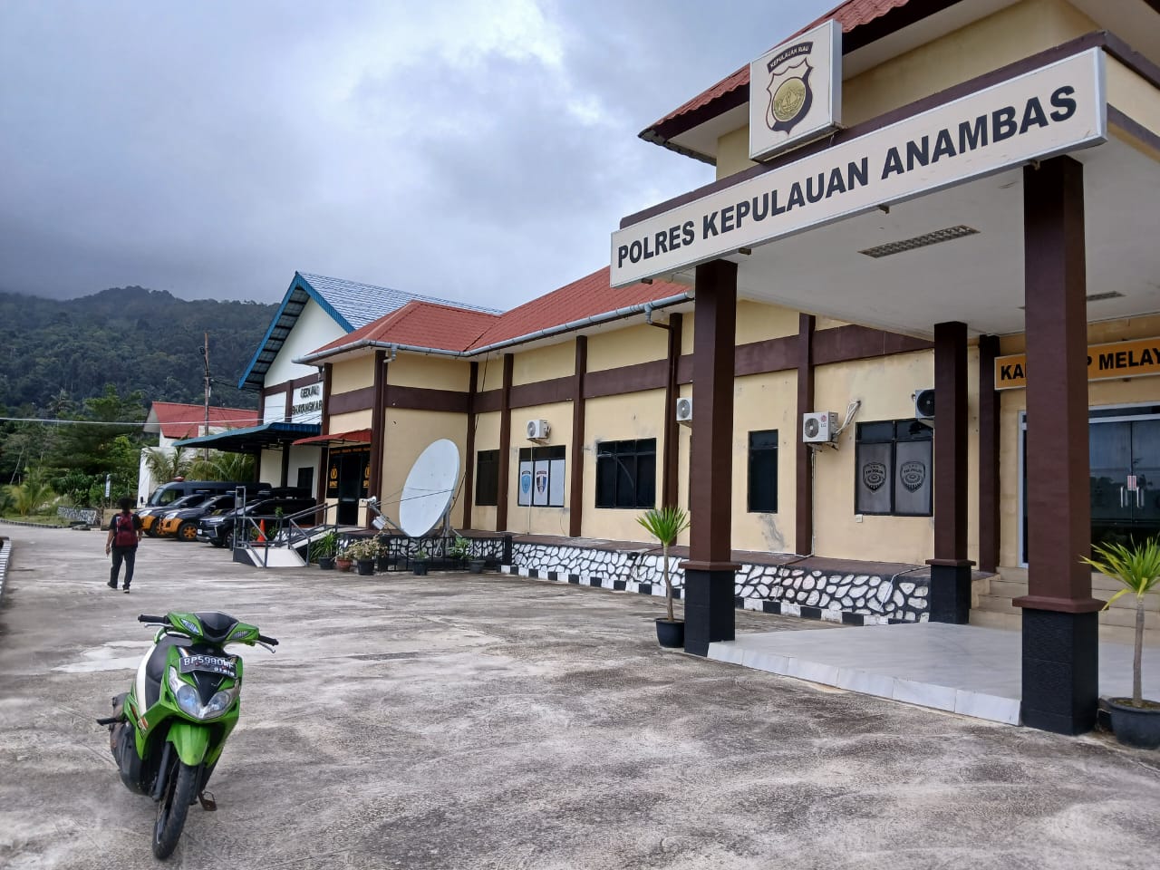 Mapolres Anambas. Polisi baru menetapkan dua orang tersangka dalam kasus penganiyaan di THM Anambas Inn. F Ihsan Imaduddin/Batam Pos