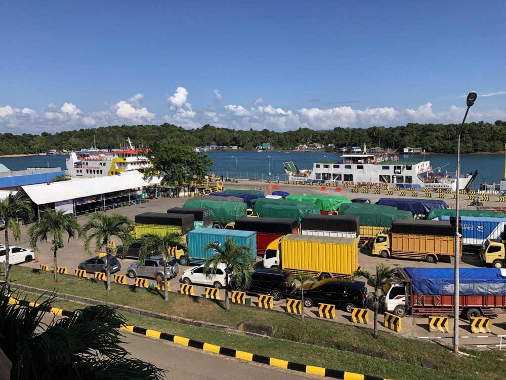 Pelabuhan ASDP Telagapunggur. Foto. Aziz Maulana/ Batam Pos.