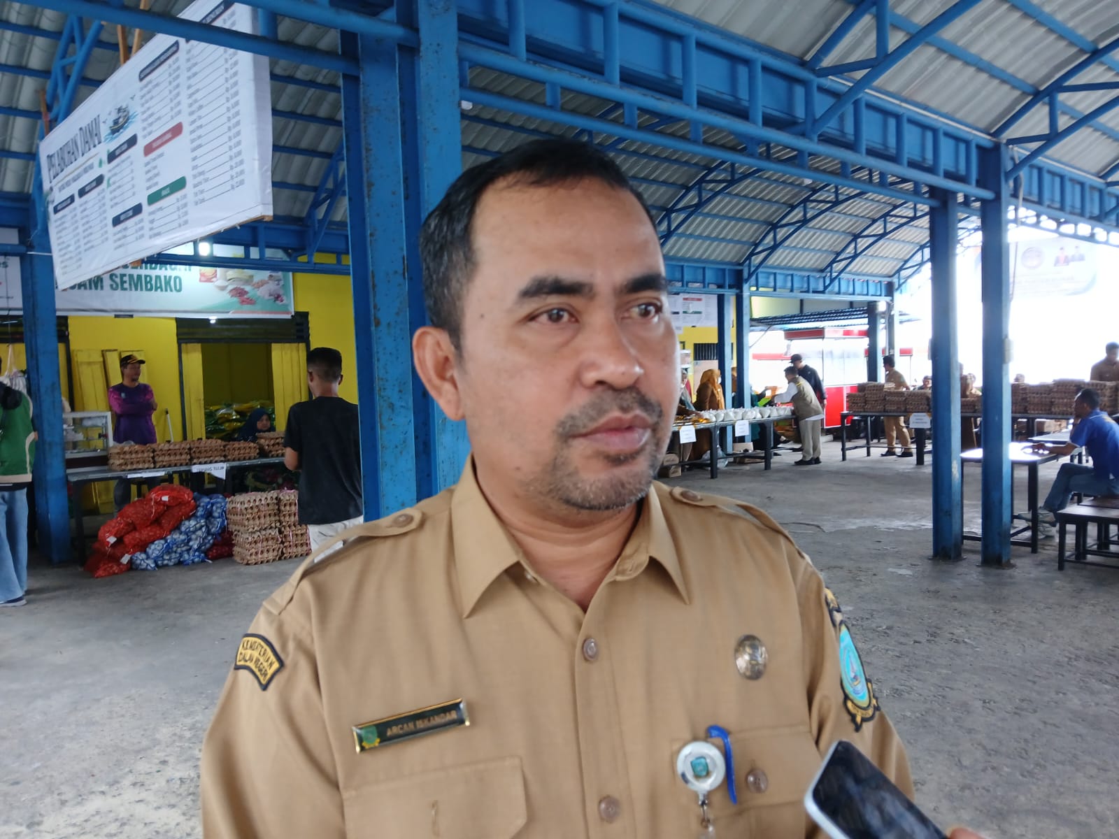 Plt Kadis PPP Kepulauan Anambas, Arcan Iskandar. F Ihsan Imaduddin/Batam Pos