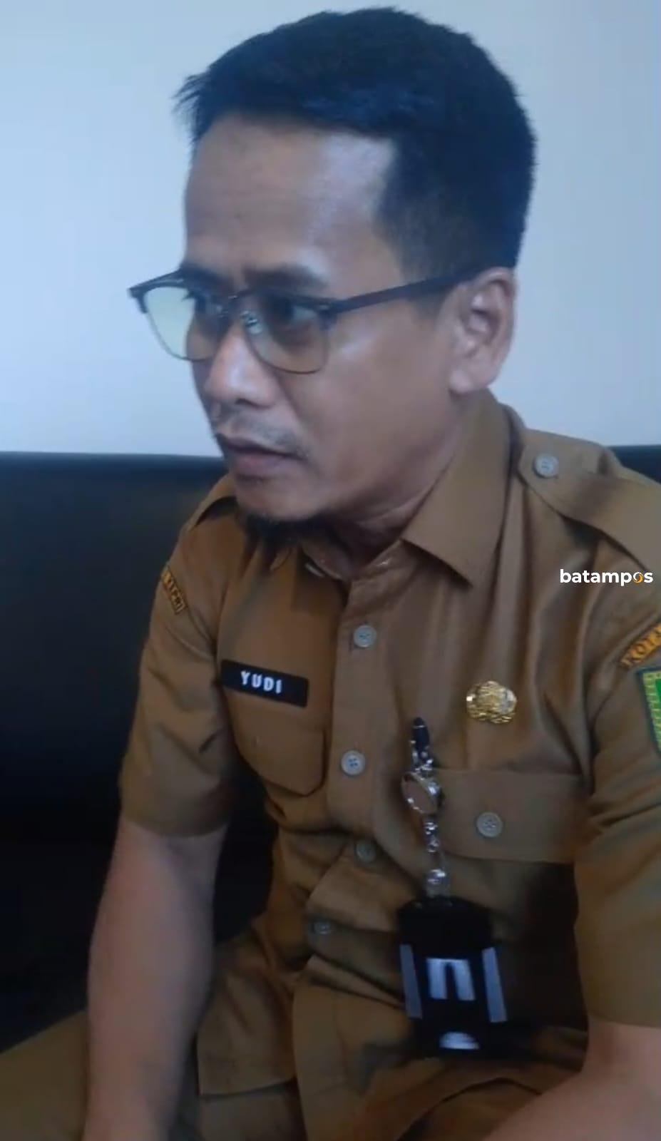 Kepala Disnaker Kota Batam, Yudi Suprapto. F. Rengga Yuliandra/ Batam Pos