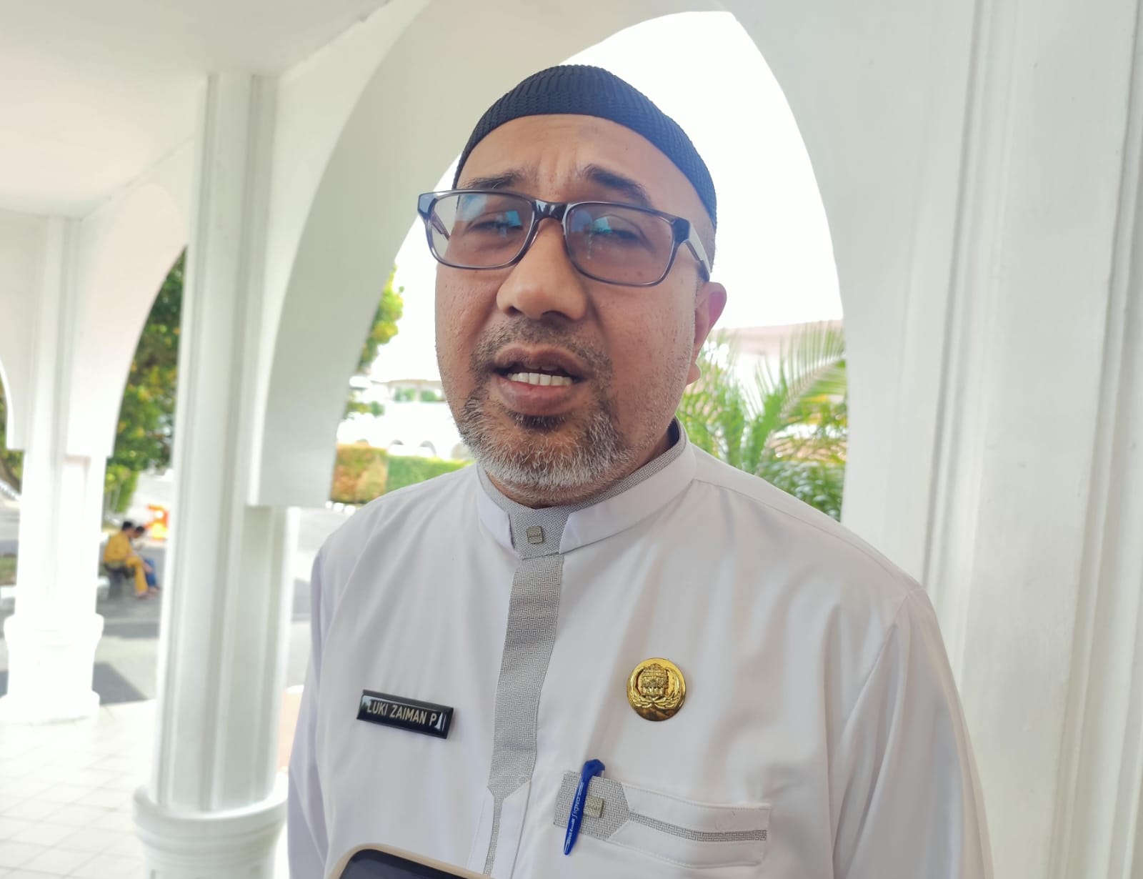 Penjabat Sekretaris Daerah (Sekda) Kepri, Luki Zaiman Prawira. F. Mohamad Ismail/Batam Pos
