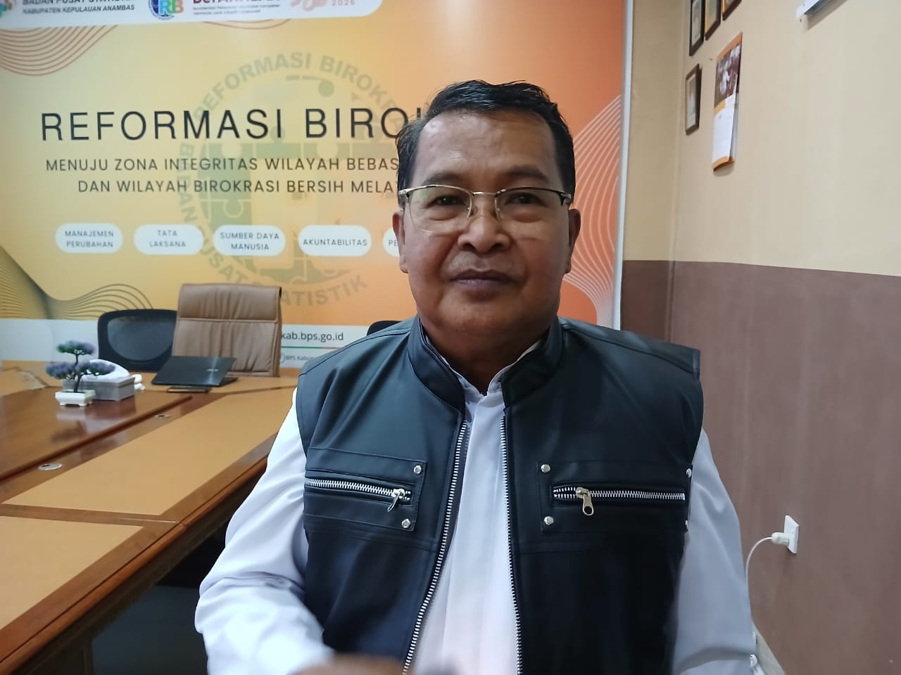 Sekretaris Dinas Pemberdayaan Masyarakat dan Desa (PMD) Kepulauan Anambas, Awaluddin. F Ihsan Imaduddin/Batam Pos