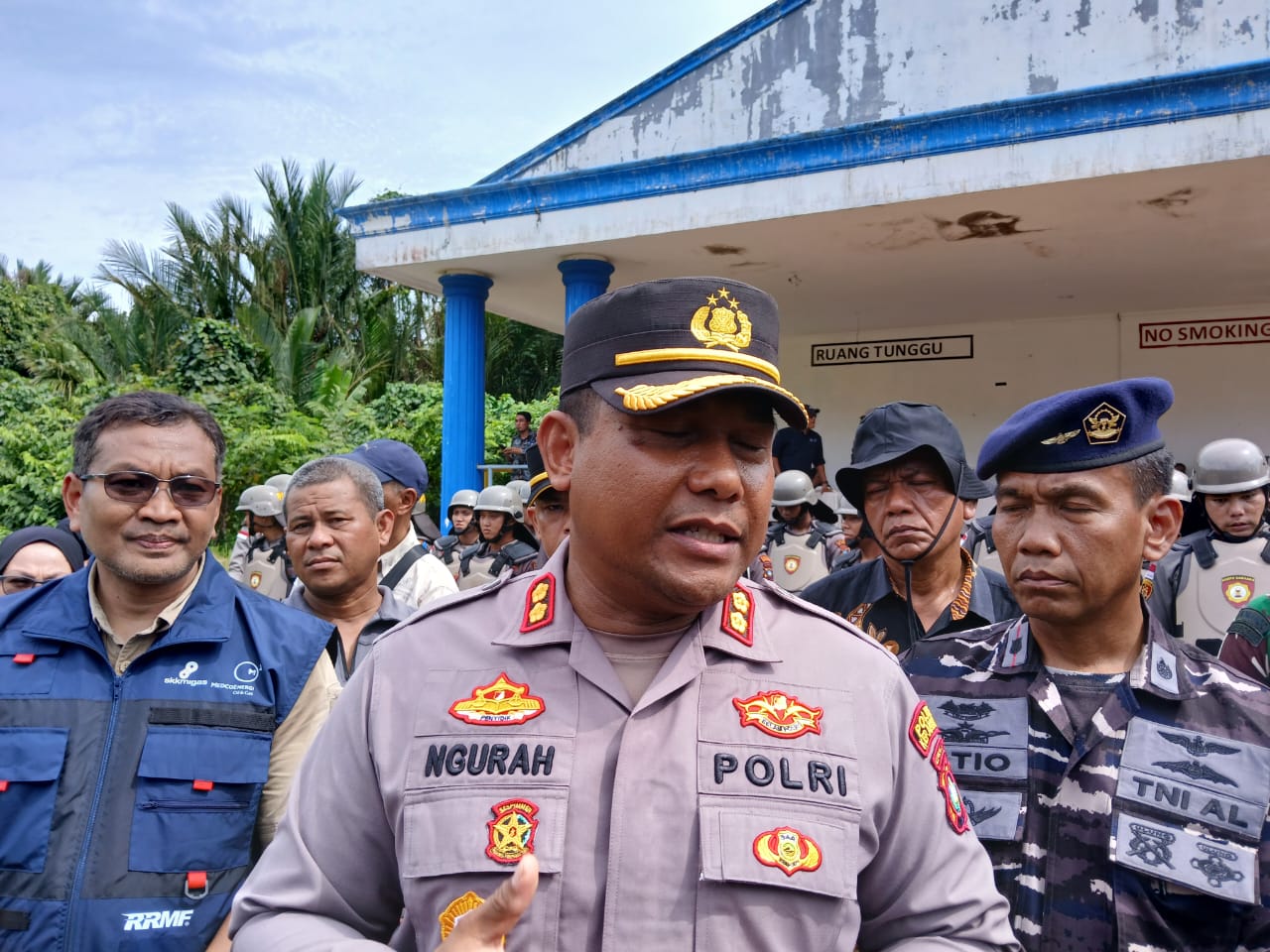 Kapolres Kepulauan Anambas, AKBP I Gusti Ngurah Agung Budianaloka. F Ihsan Imaduddin/Batam Pos