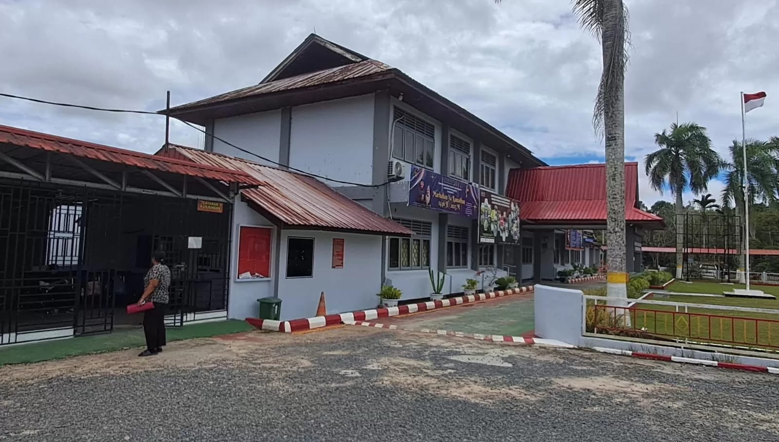 Gedung Lapas Umum Kelas IIA Tanjungpinang yang terletak di Kecamatan Gunung Kijang, Bintan. F. Slamet Nofasusanto/Batam Pos