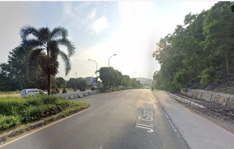 Ilustrasi. Jalan Gajah Mada Tiban Kampung.