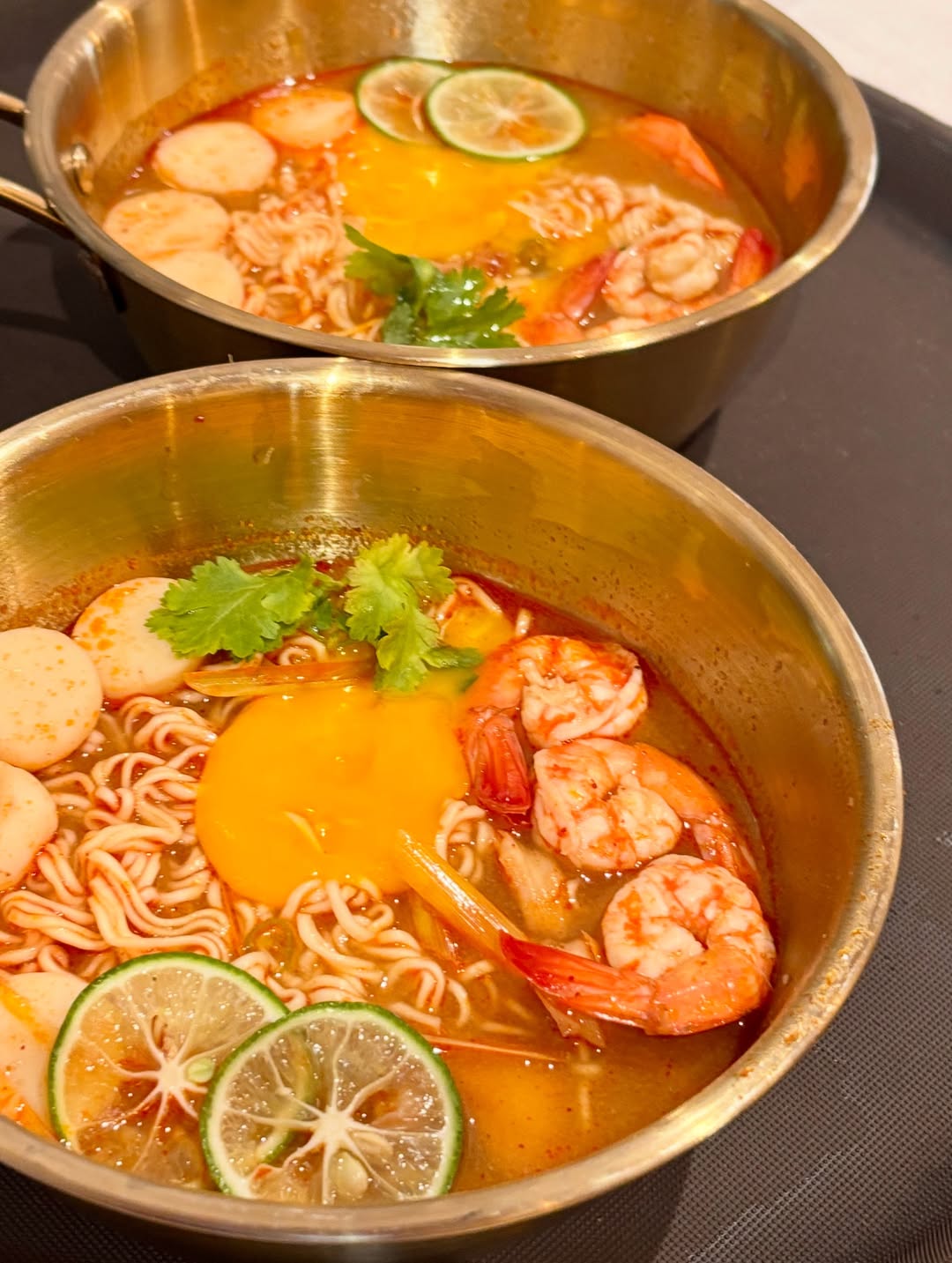 Salah satu menu Tomyan di Khanoom Khafe Batam.