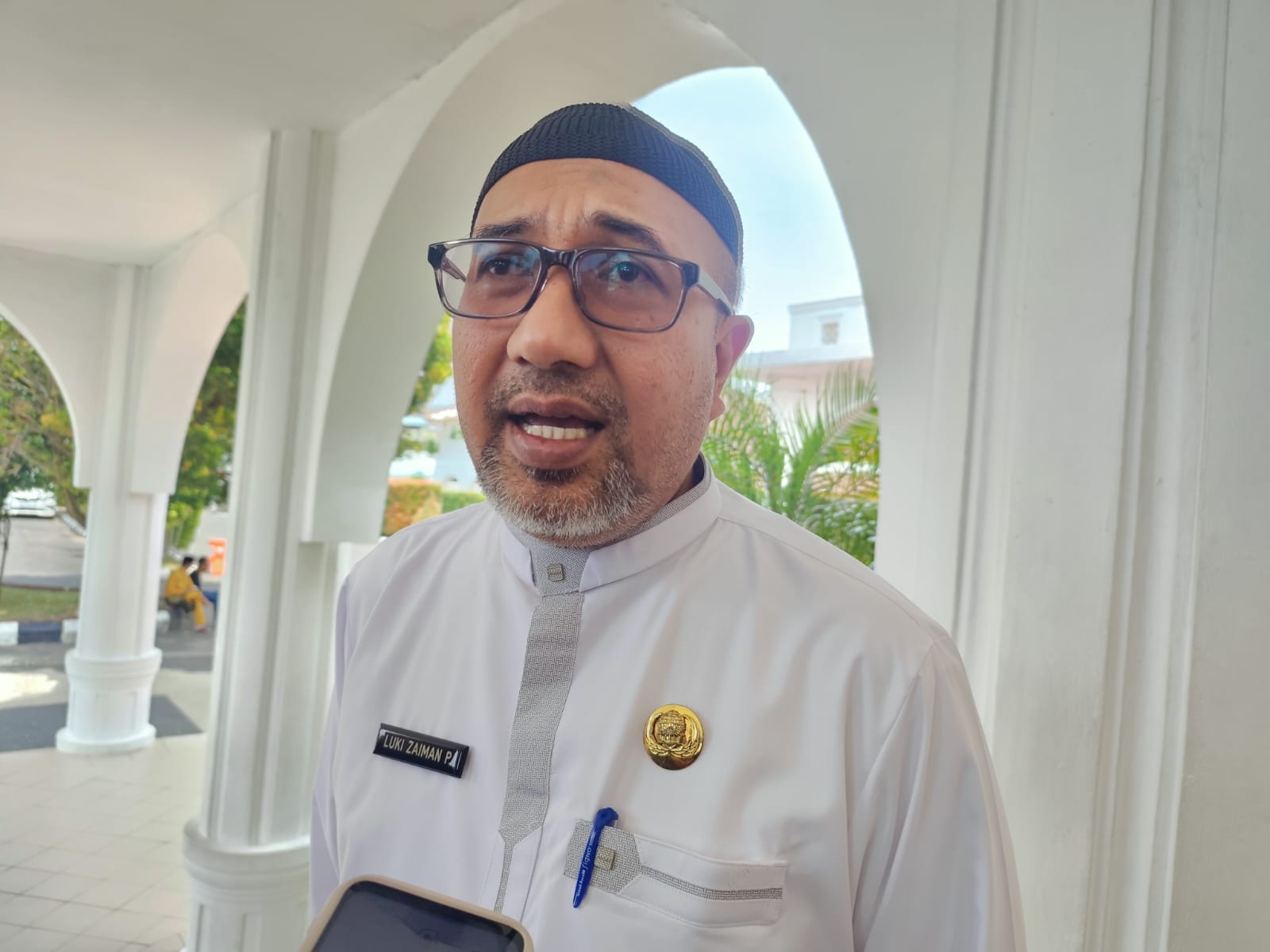 Penjabat Sekretaris Daerah Pemprov Kepri, Luki Zaiman. F. Mohamad Ismail/Batam Pos