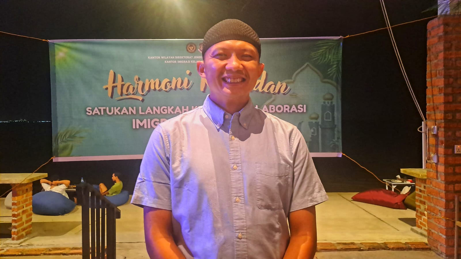 Kepala Kantor Imigrasi Kelas II TPI Tanjunguban, Adi Hari Pianto. F.Slamet Nofasusanto/Batam Pos