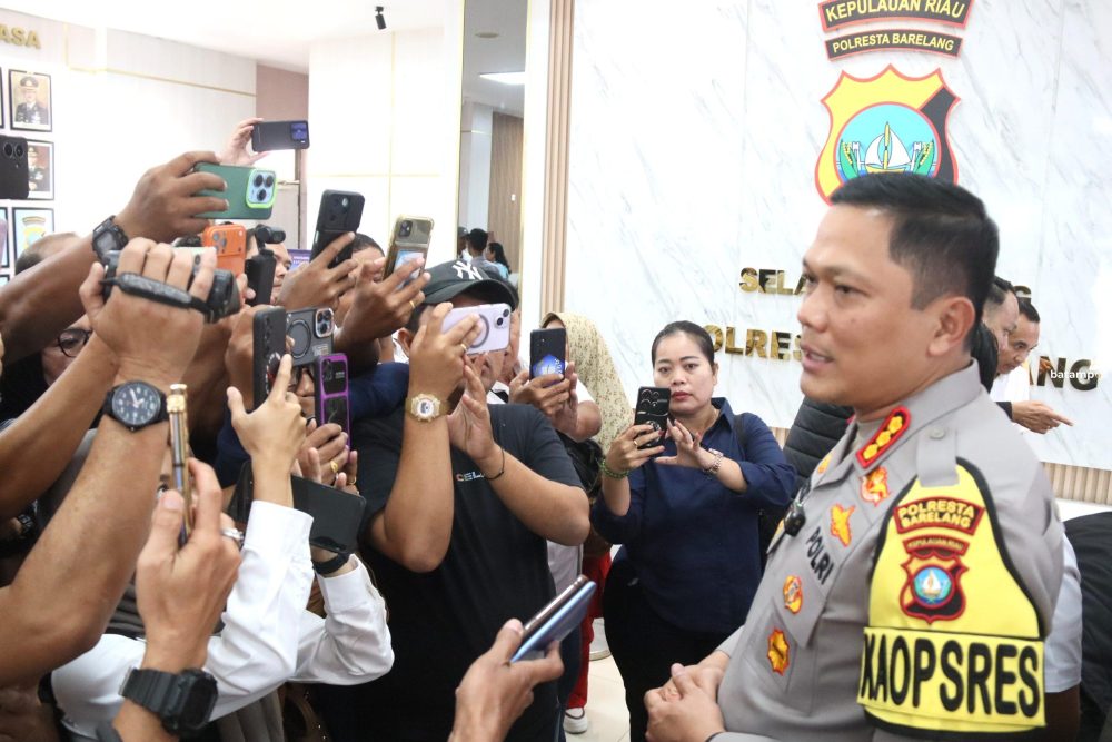Kapolresta Barelang Kombes Anggoro. F.Cecep Mulyana