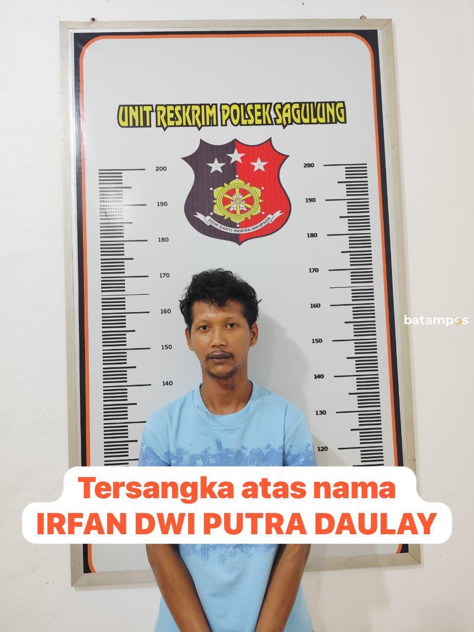 Salah satu tersangka curanmor yang diamankan polisi. F istimewa