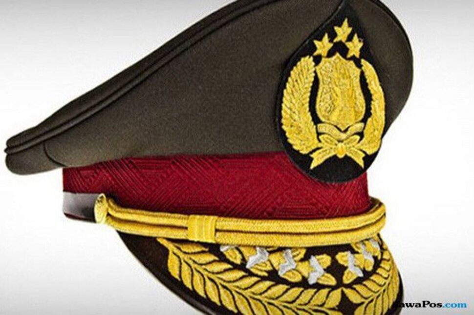 Ilustrasi: topi polisi.