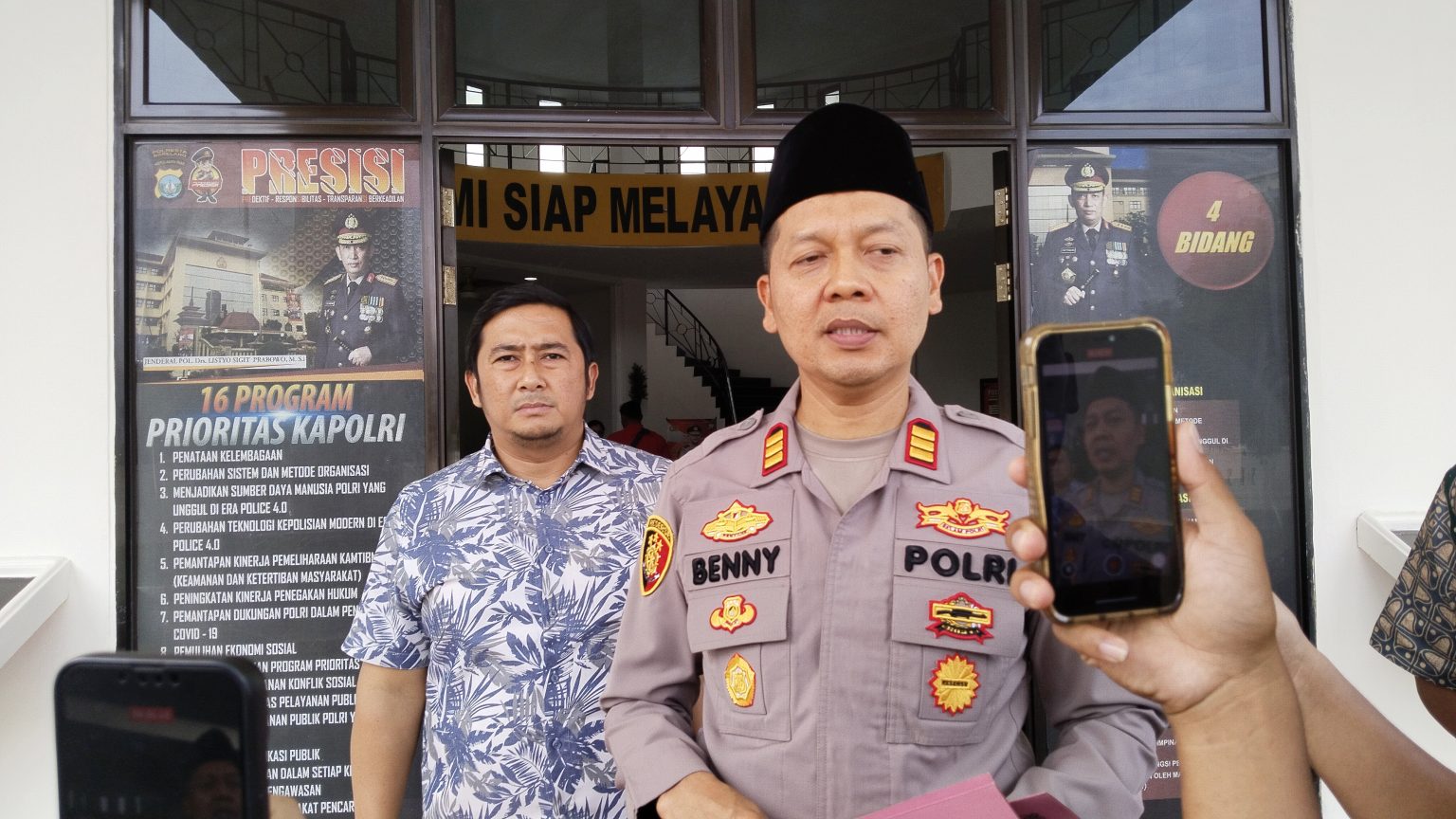 Kapolsek Batam Kota AKP Benny Syahrizal. F. Rengga Yuliandra/Batam Pos