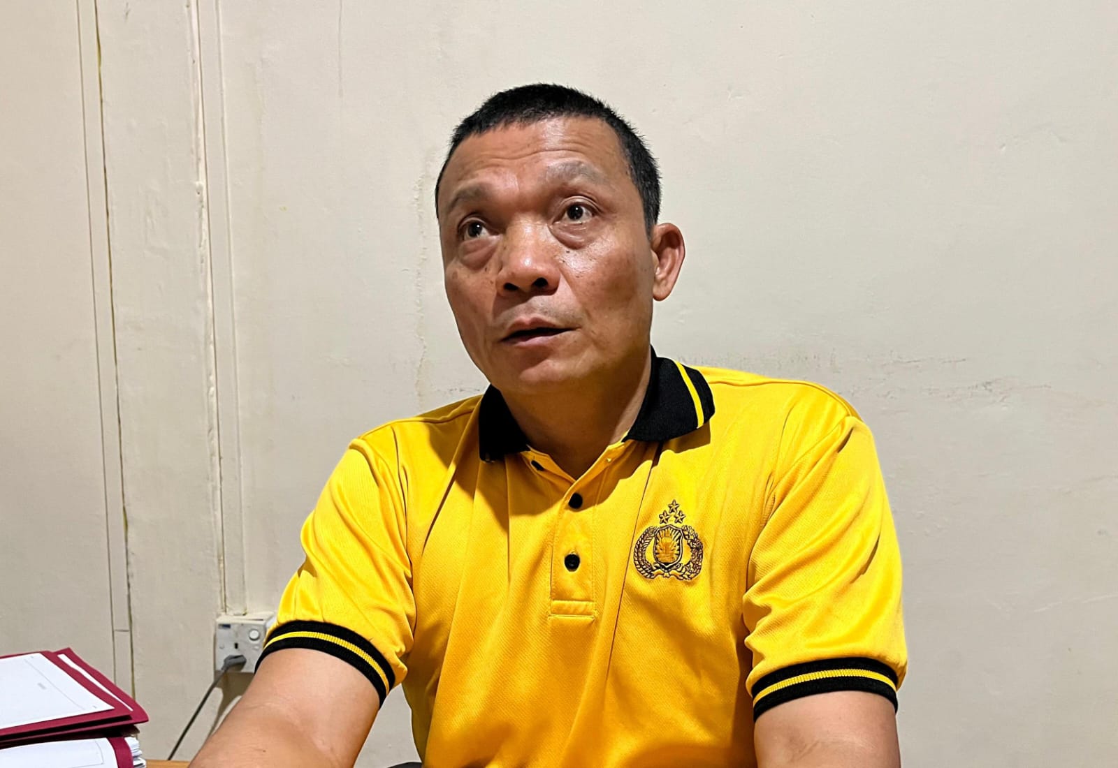 Kapolsek Tanjungpinang Kota, AKP Monang Parlagutan Silalahi. F. Mohamad Ismail/Batam Pos