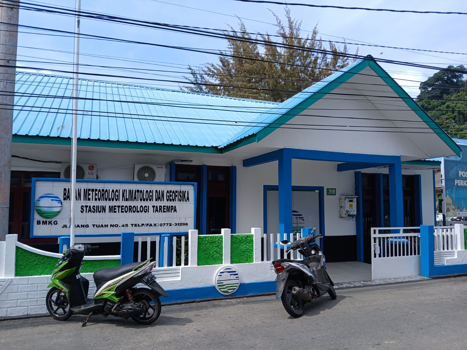 KANTOR&nbsp;BMKG Tarempa. F Ihsan Imaduddin/Batam Pos