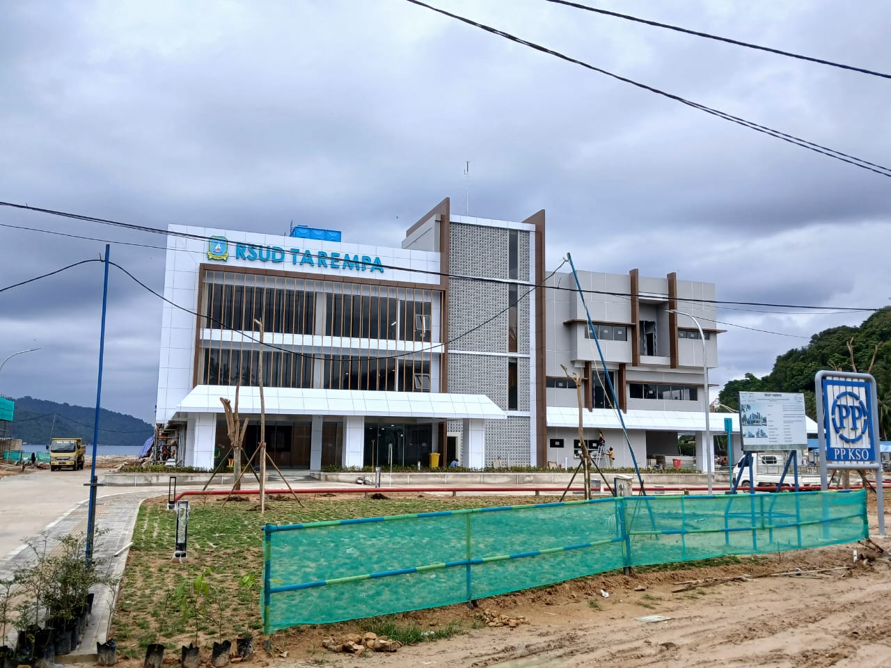 BANGUNAN RSUD Tarempa. F Ihsan Imaduddin/Batam Pos