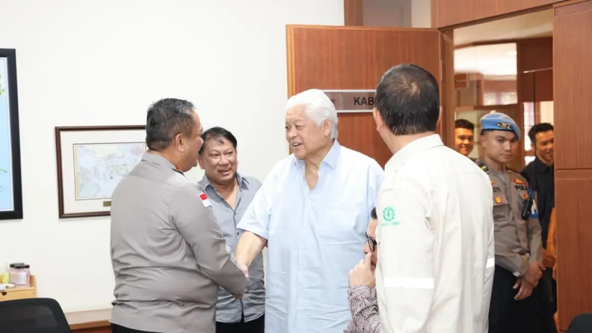 CEO Citramas Group, Kris Wiluan menerima kunjungan Polda Kepri. F. Istimewa