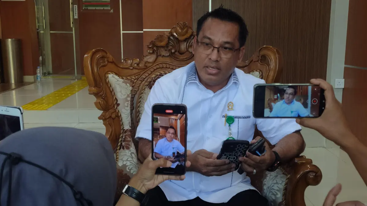 Juru bicara PN Batam, Vabianes Stuart Wattimena. F. Azis Maulana/Batam Pos