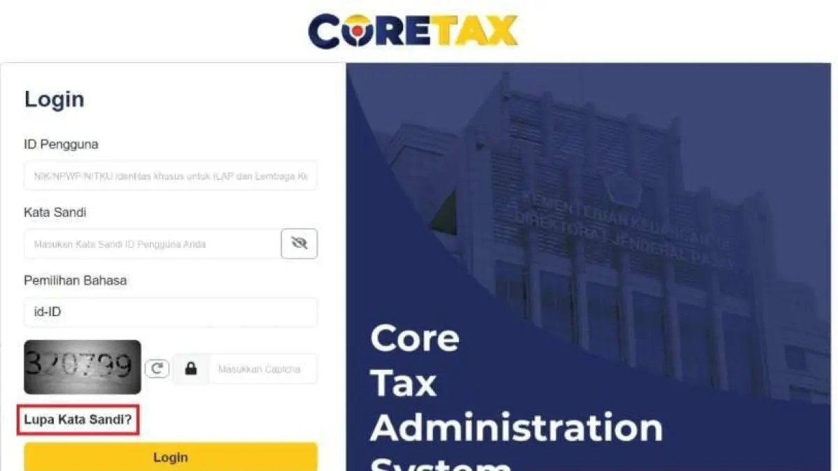 Ilustrasi aktivasi Coretax. (rri)