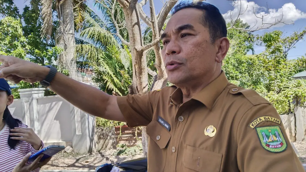 Kepala Dinas Sosial Kota Batam Zulkifli Aman. 
