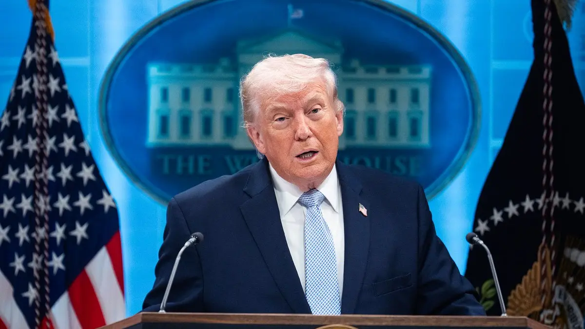 Donald Trump. (x.com/CGTNOfficial)