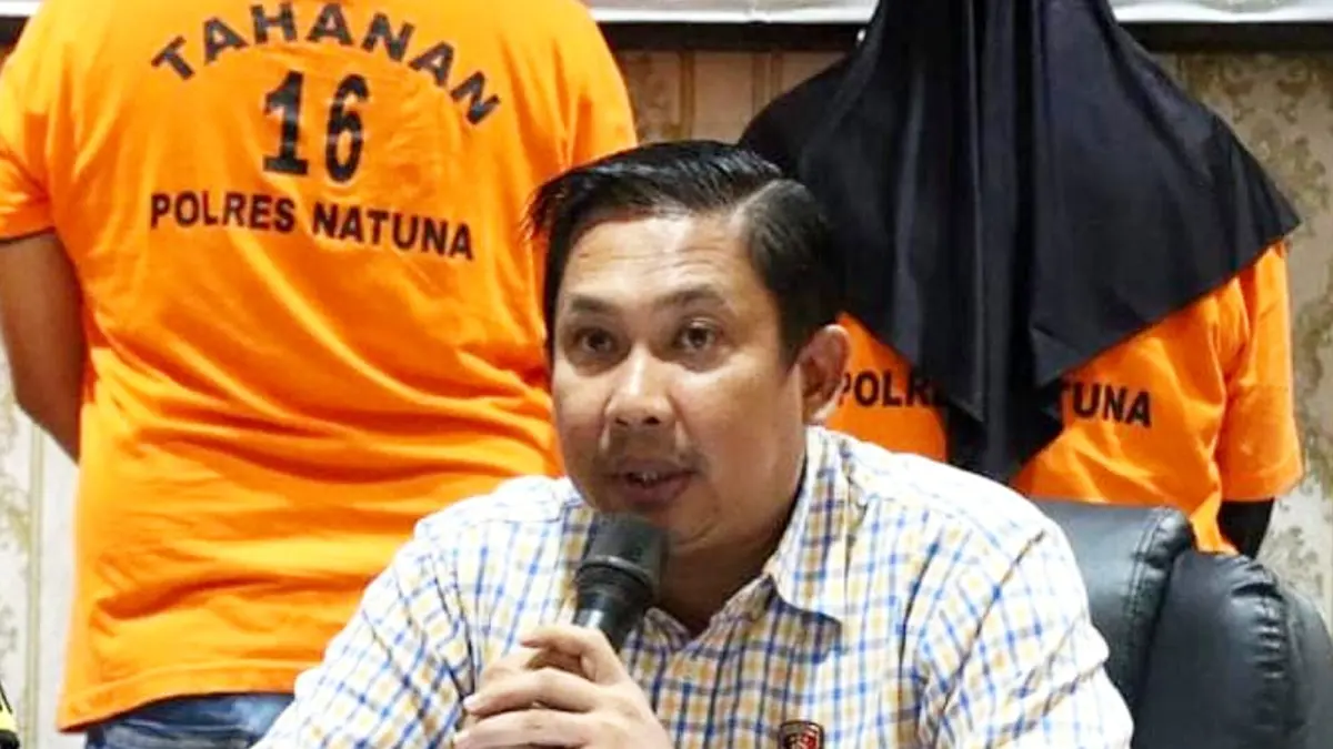 Kasat Reskrim Polres Natuna, Iptu Richie Putra. F Ihsan Imaduddin/Batam Pos