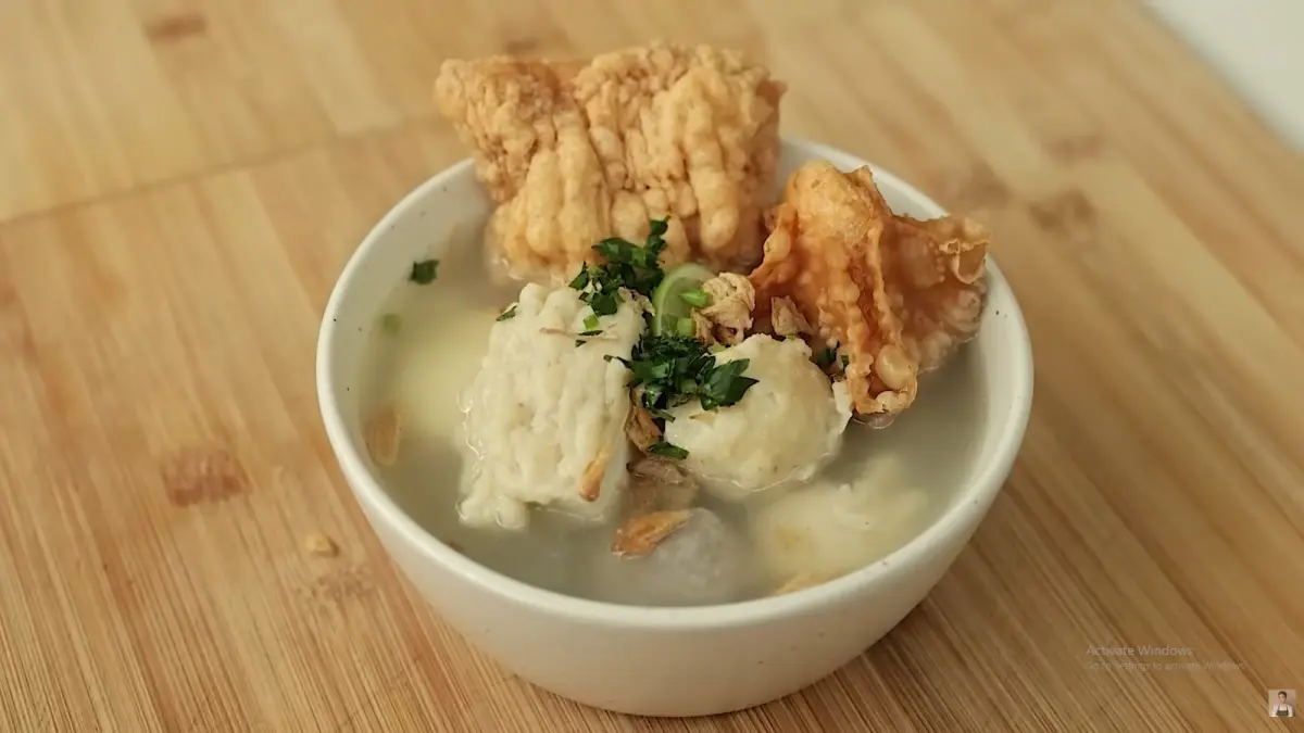 Bakso Malang. (Tangkapan layar YouTube@devinahermawan)