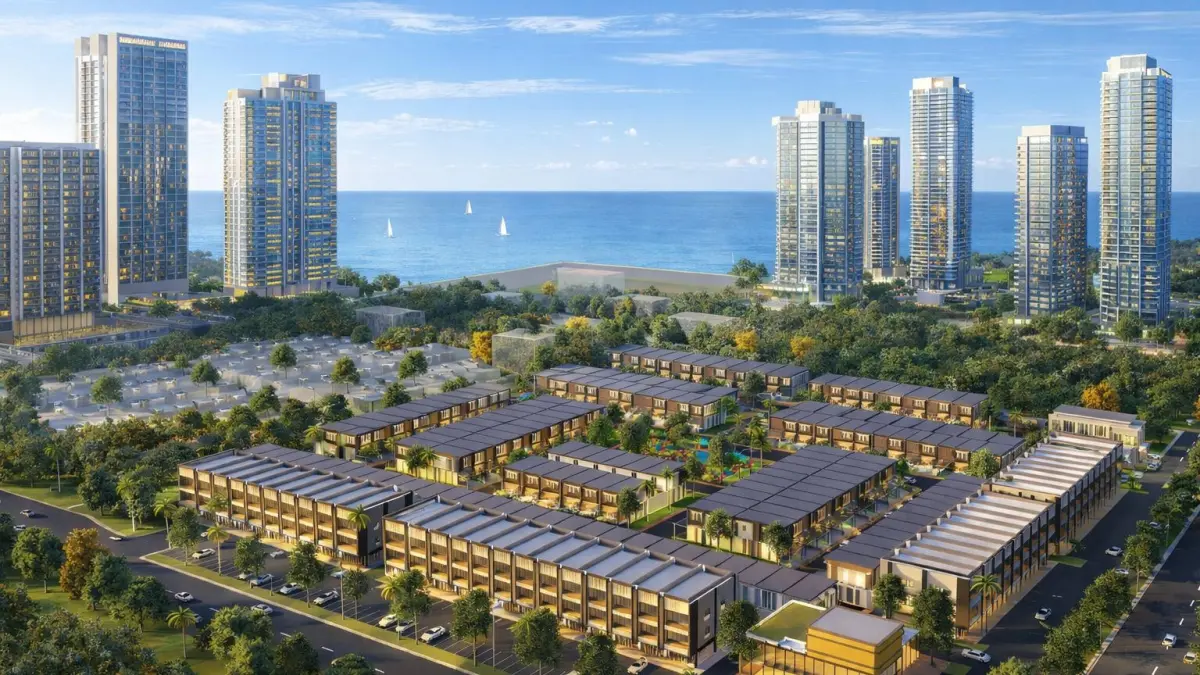 ILUSTRASI Hunan The Maritz di Batamcenter, yang turut menghiasi pasar properti Batam. F The Maritz untuk Batam Pos
