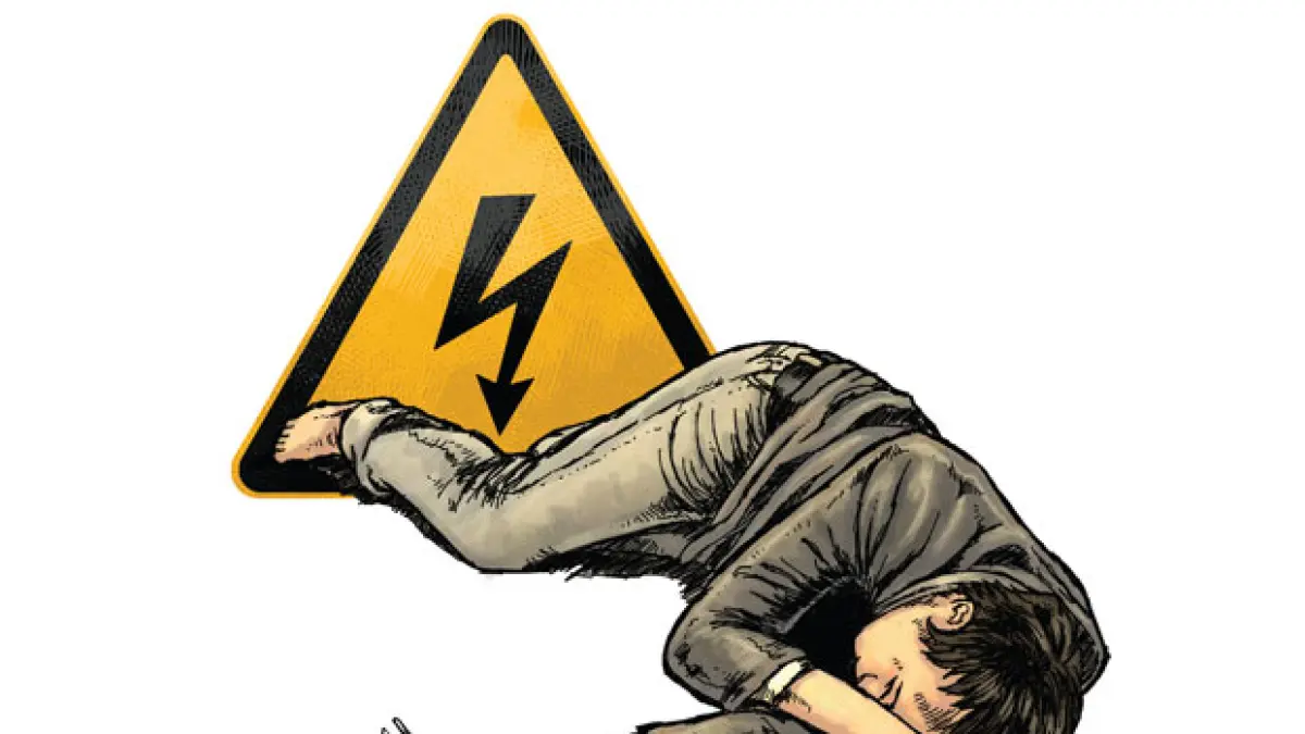 Ilustrasi tersengat listrik. jpg