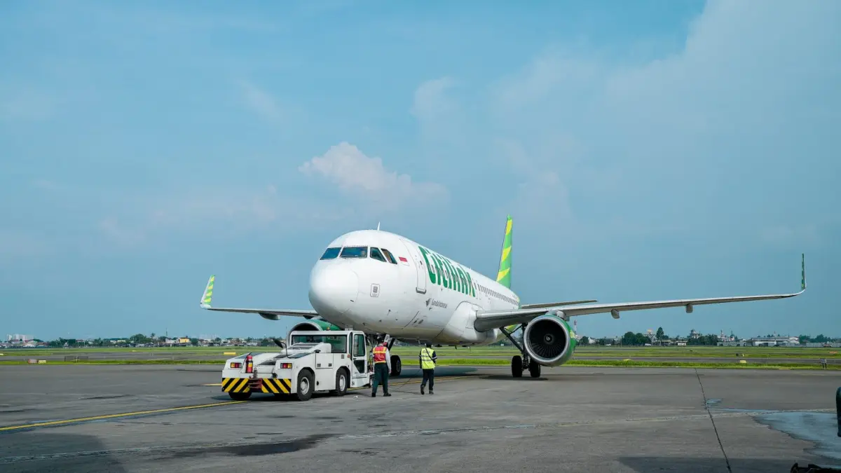 Kinerja maskapai Citilink meningkat. F. Istimewa