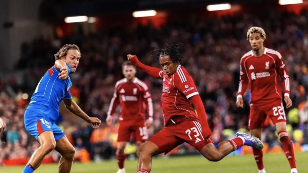 Pemain muda Liverpool, Rio Ngumoha. (sumber ig rio_ngumoha)