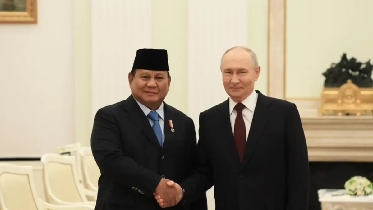 Presiden Prabowo Subianto melakukan pertemuan bilateral dengan Presiden Rusia Vladimir Putin di Istana Kremlin, Moskow, Senin (13/4) waktu setempat.