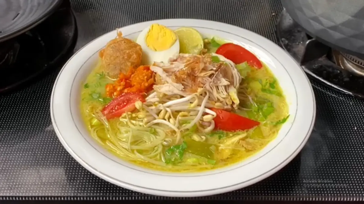 Soto Medan. (Tangkapan layar YouTube@UNICHECHE)
