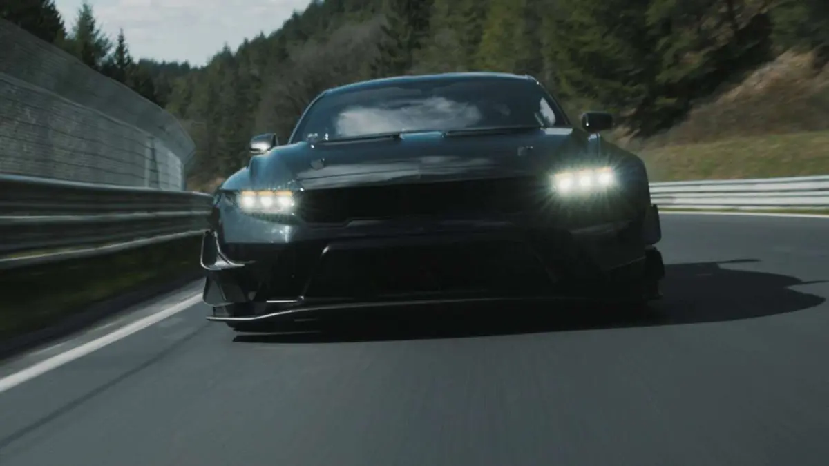Ford Mustang GTD. (x.com/evomagazine)