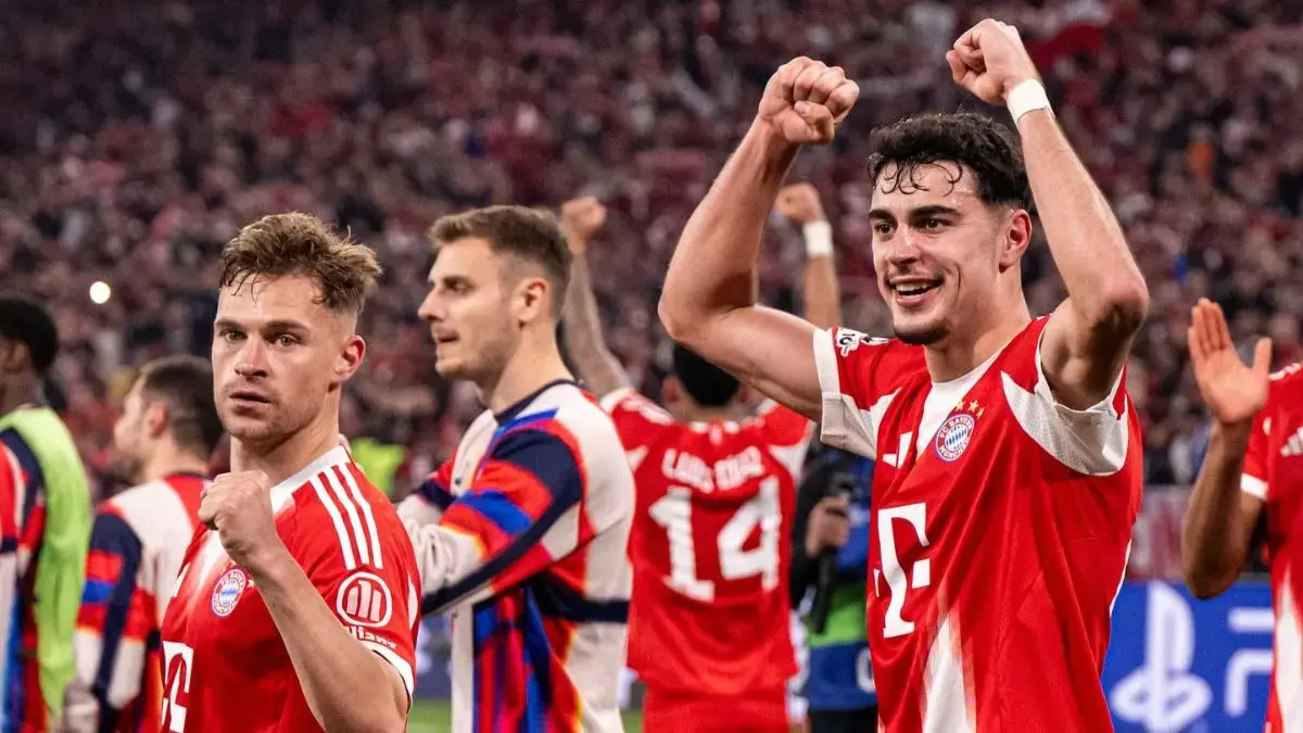 Bayern München kalahkan VfB Stuttgart di pekan ke-30 Bundesliga 2025-2026. (Bayern)