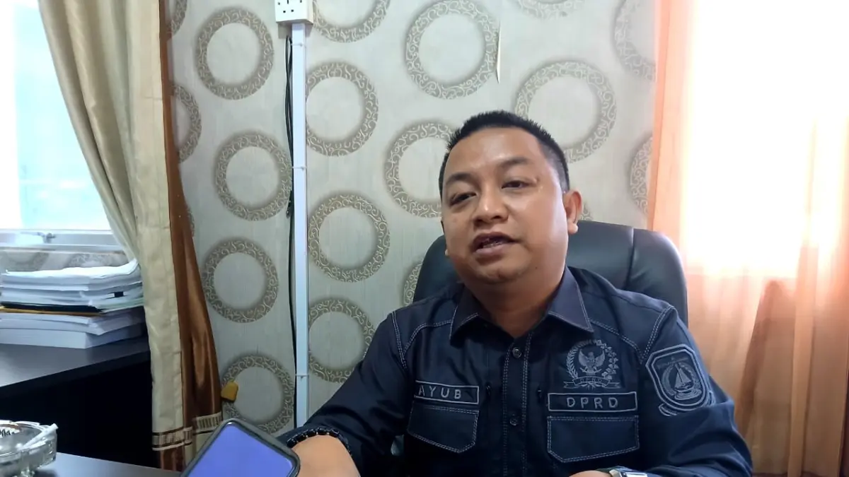 KETUA Komisi II DPRD Anambas, Ayub. F Ihsan Imaduddin/Batam Pos