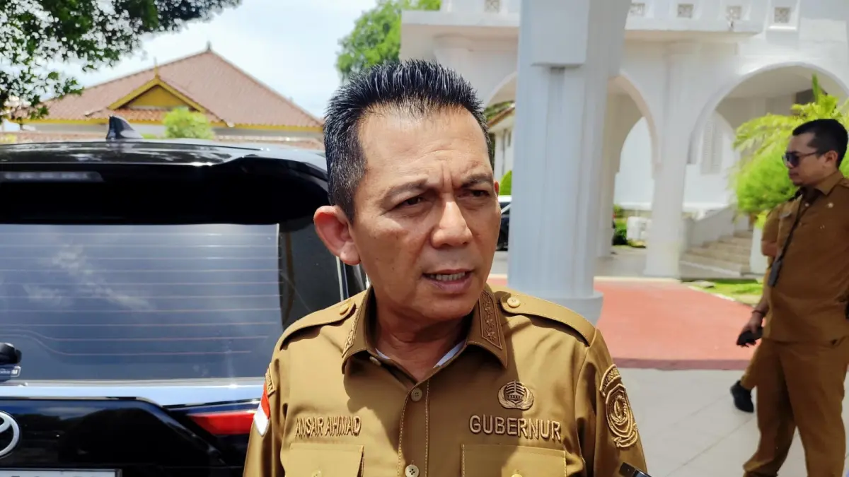 GUBERNUR Kepri, Ansar Ahmad. F. Mohamad Ismail/Batam Pos