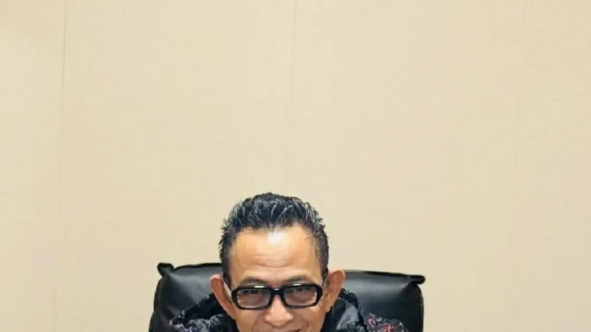 Andi Syarifuddin, Penasihat hukum Libert Hutahaean dan Lia Anggawari. F. Lombok Post
