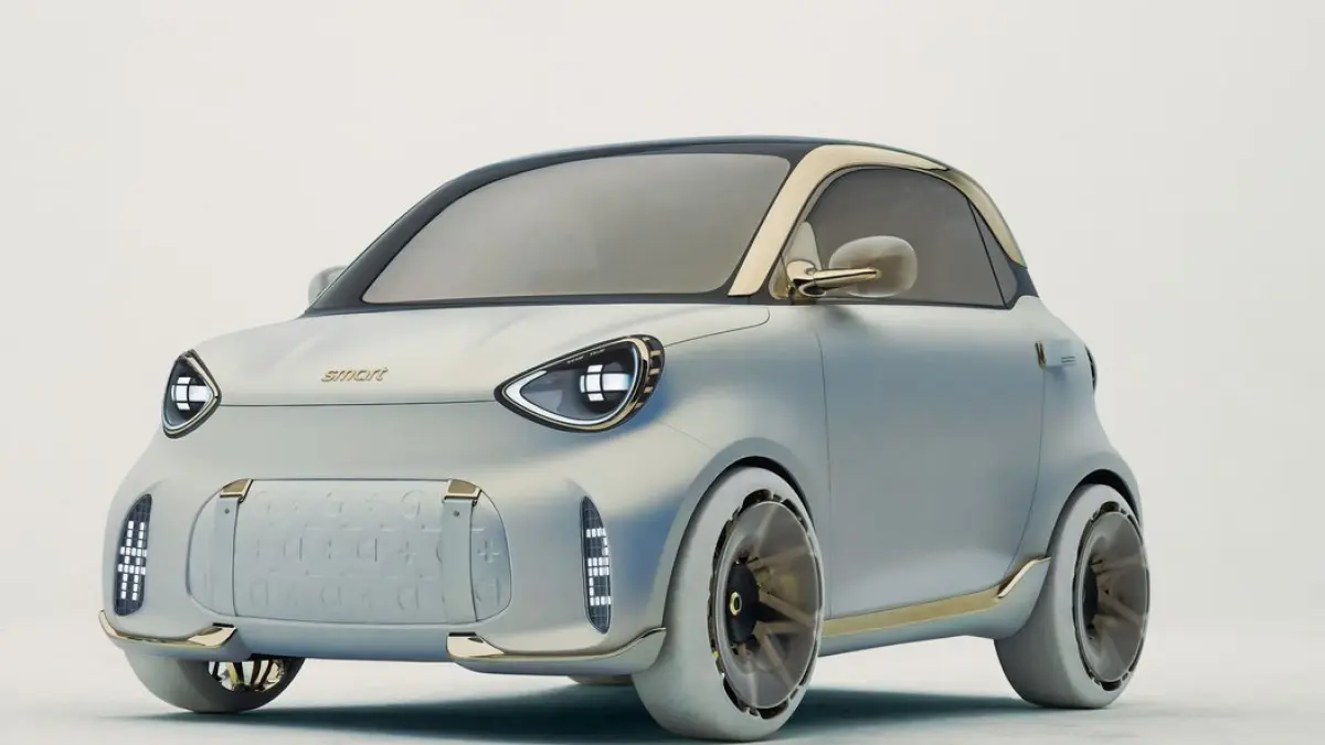 Smart #2 hadir dengan desain mini. (x.com/GregKable)